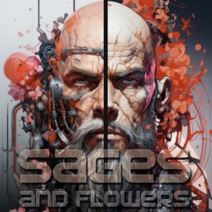 Sages and flowers logo